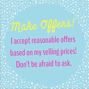 ☺️Make an Offer☺️